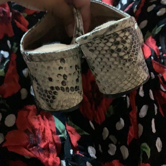 Steven by Steve Madden Simone snake print mules - Picture 5 of 8